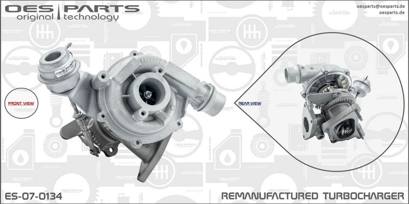 OES PARTS Компрессор, наддув ES-07-0134